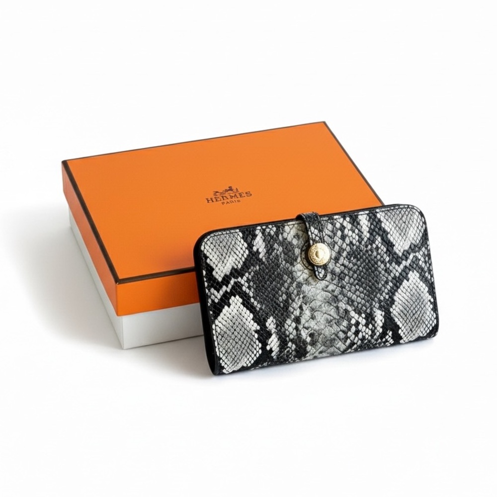 🆕 Luxury Hermes Style Dogon Compact wallet 🆕